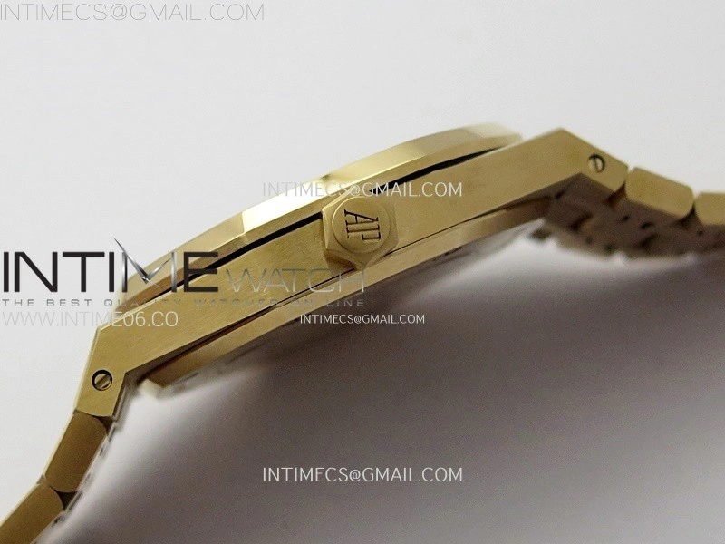 Royal Oak 41mm 15407 RG ZF 1:1 Best Edition Skeleton Dial on RG Bracelet A3132