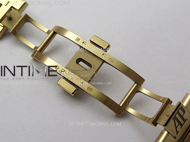 Royal Oak 41mm 15407 RG ZF 1:1 Best Edition Skeleton Dial on RG Bracelet A3132