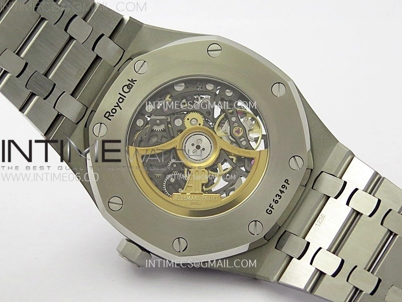 Royal Oak 41mm 15407 SS ZF 1:1 Best Edition Skeleton Dial on SS Bracelet A3132