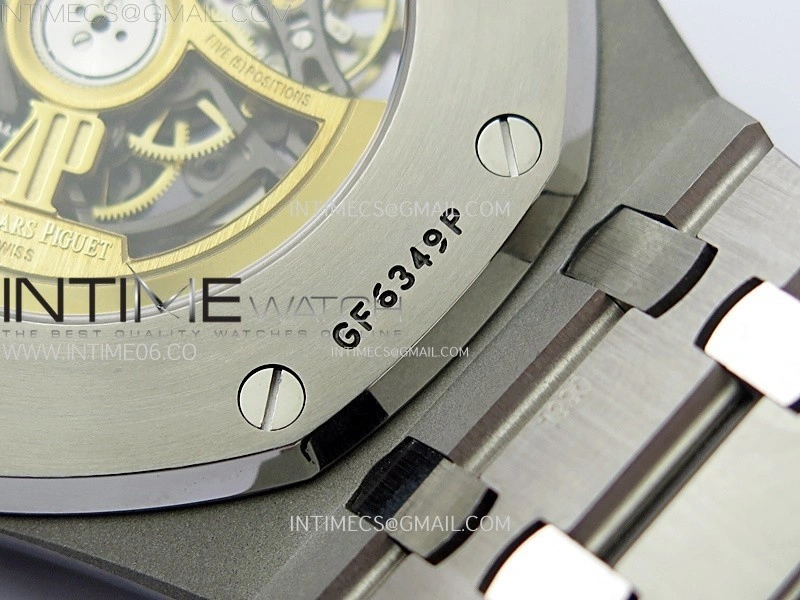 Royal Oak 41mm 15407 SS ZF 1:1 Best Edition Skeleton Dial on SS Bracelet A3132