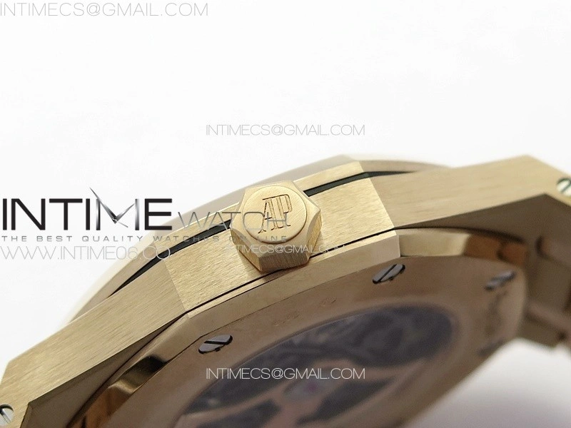 Royal Oak 41mm Openworked 15407 RG APSF 1:1 Best Edition on RG Bracelet A3132
