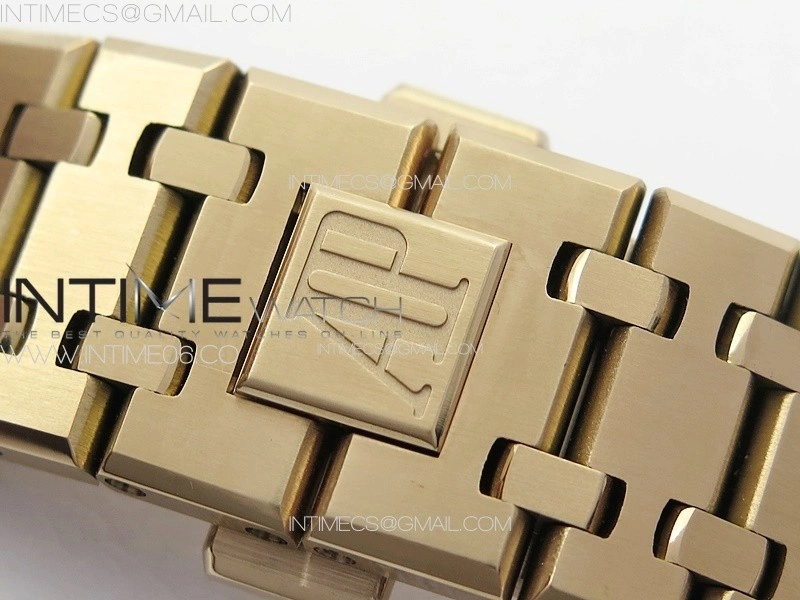 Royal Oak 41mm Openworked 15407 RG APSF 1:1 Best Edition on RG Bracelet A3132