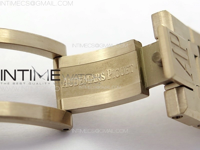 Royal Oak 41mm Openworked 15407 RG APSF 1:1 Best Edition on RG Bracelet A3132