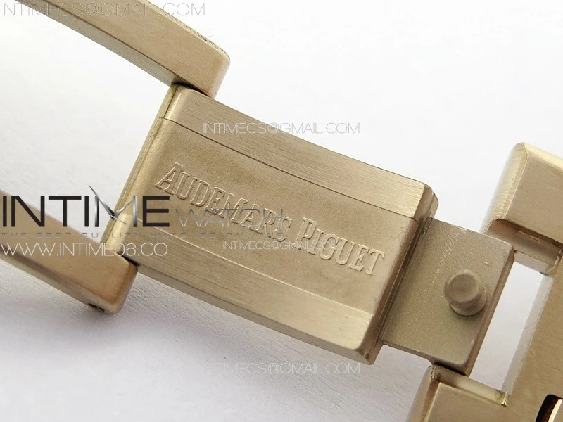 Royal Oak 41mm Openworked 15407 RG APSF 1:1 Best Edition on RG Bracelet A3132