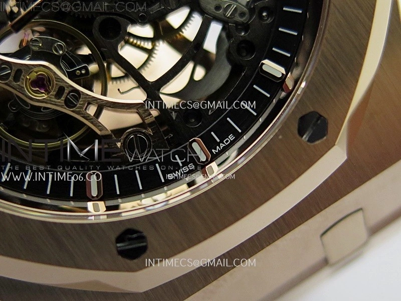 Royal Oak 41mm Openworked 15407 RG THBF 1:1 Best Edition on RG Bracelet SA3132