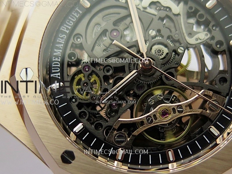 Royal Oak 41mm Openworked 15407 RG THBF 1:1 Best Edition on RG Bracelet SA3132