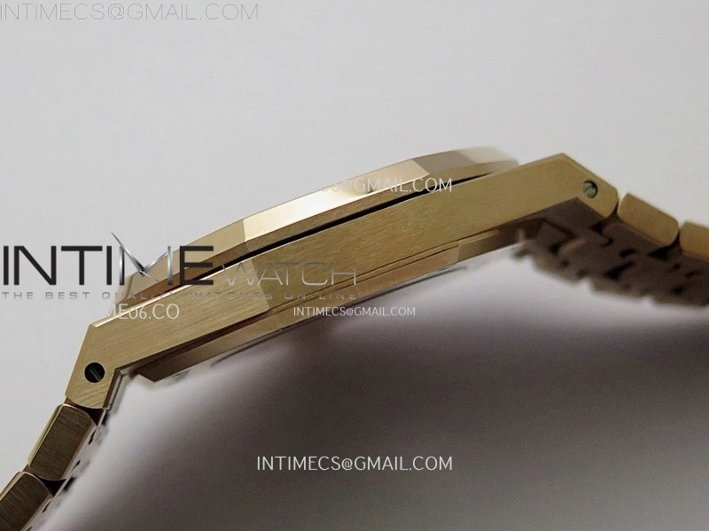 Royal Oak 41mm Openworked 15407 RG THBF 1:1 Best Edition on RG Bracelet SA3132