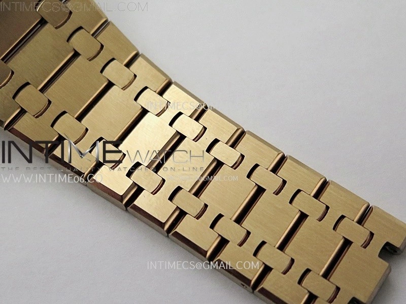 Royal Oak 41mm Openworked 15407 RG THBF 1:1 Best Edition on RG Bracelet SA3132