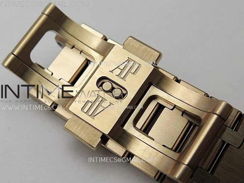 Royal Oak 41mm Openworked 15407 RG THBF 1:1 Best Edition on RG Bracelet SA3132
