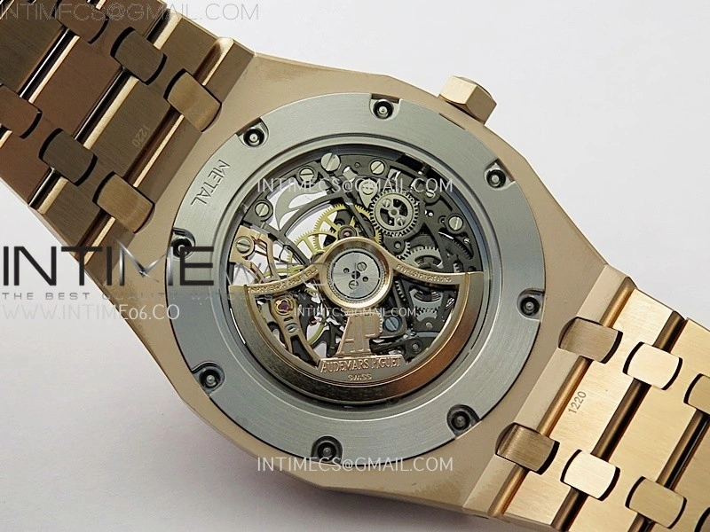 Royal Oak 41mm Openworked 15407 RG THBF 1:1 Best Edition on RG Bracelet SA3132