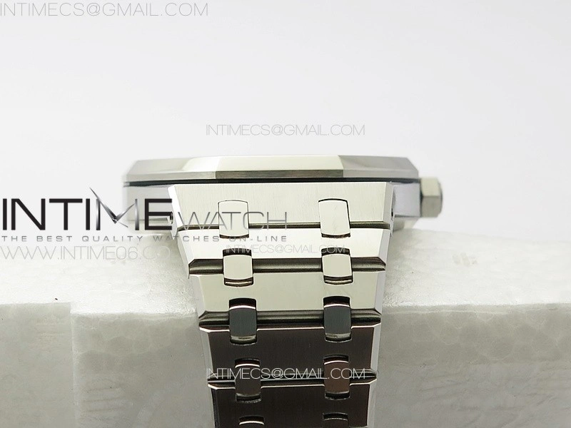 Royal Oak 41mm Openworked 15407 SS APSF 1:1 Best Edition on SS Bracelet A3132