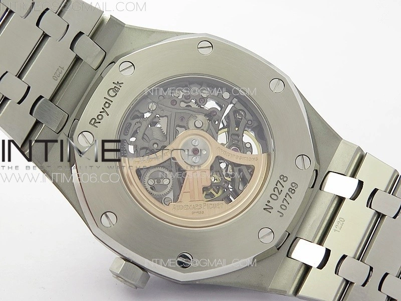 Royal Oak 41mm Openworked 15407 SS APSF 1:1 Best Edition on SS Bracelet A3132