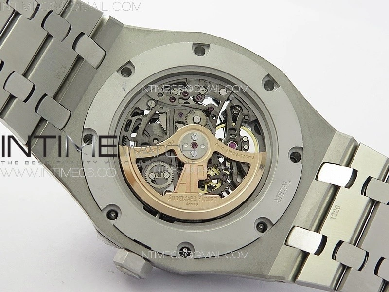 Royal Oak 41mm Openworked 15407 SS APSF 1:1 Best Edition on SS Bracelet A3132