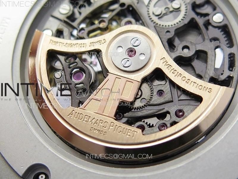 Royal Oak 41mm Openworked 15407 SS APSF 1:1 Best Edition on SS Bracelet A3132