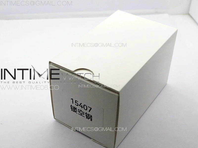 Royal Oak 41mm Openworked 15407 SS APSF 1:1 Best Edition on SS Bracelet A3132