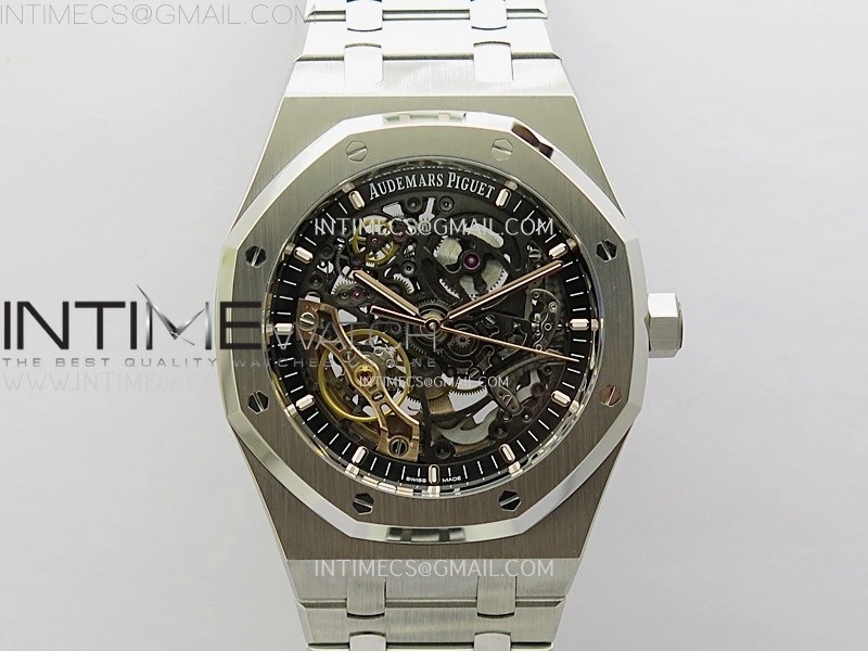 Royal Oak 41mm Openworked 15407 SS THBF 1:1 Best Edition on SS Bracelet SA3132