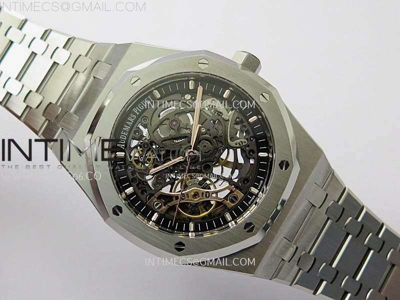 Royal Oak 41mm Openworked 15407 SS THBF 1:1 Best Edition on SS Bracelet SA3132