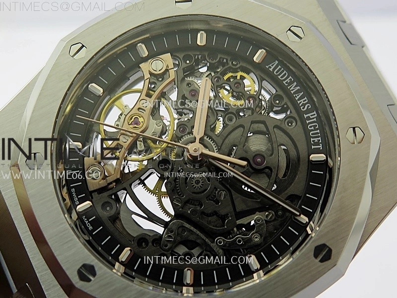 Royal Oak 41mm Openworked 15407 SS THBF 1:1 Best Edition on SS Bracelet SA3132