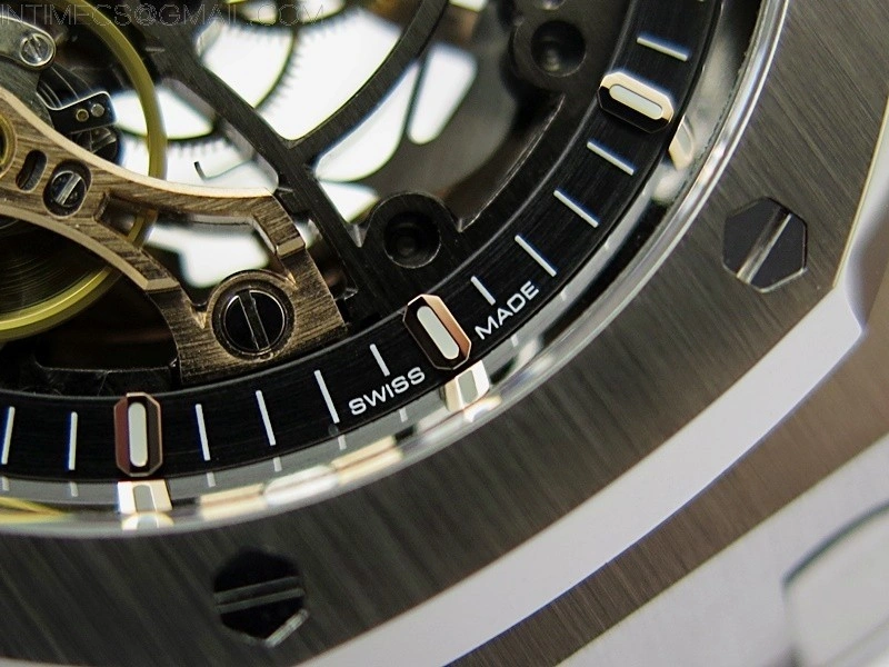 Royal Oak 41mm Openworked 15407 SS THBF 1:1 Best Edition on SS Bracelet SA3132