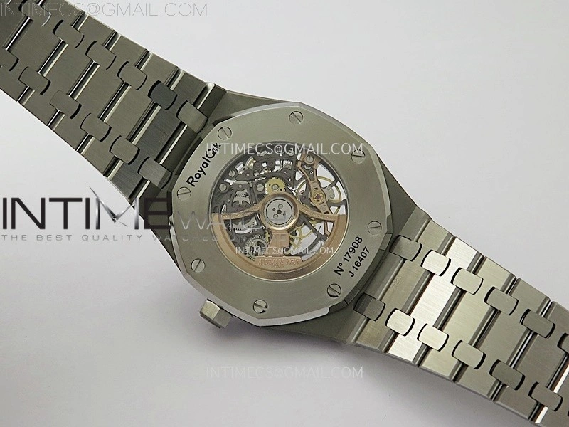 Royal Oak 41mm Openworked 15407 SS THBF 1:1 Best Edition on SS Bracelet SA3132