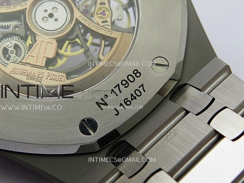 Royal Oak 41mm Openworked 15407 SS THBF 1:1 Best Edition on SS Bracelet SA3132