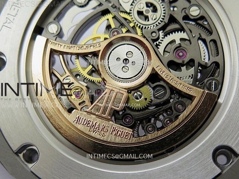 Royal Oak 41mm Openworked 15407 SS THBF 1:1 Best Edition on SS Bracelet SA3132