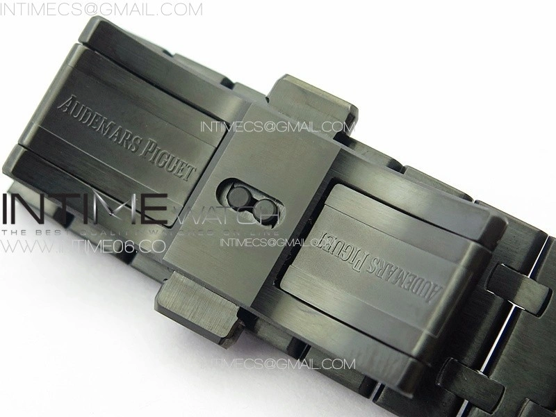 Royal Oak 41mm Tourbillon DLC BBS Best Edition Black Dial on DLC Bracelet