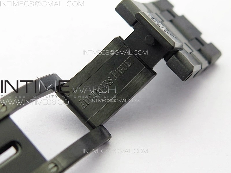 Royal Oak 41mm Tourbillon DLC BBS Best Edition Black Dial on DLC Bracelet