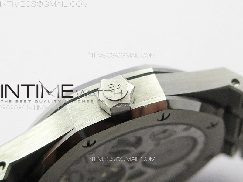 Royal Oak 41mm Tourbillon SS BBS Best Edition Black Dial on SS Bracelet