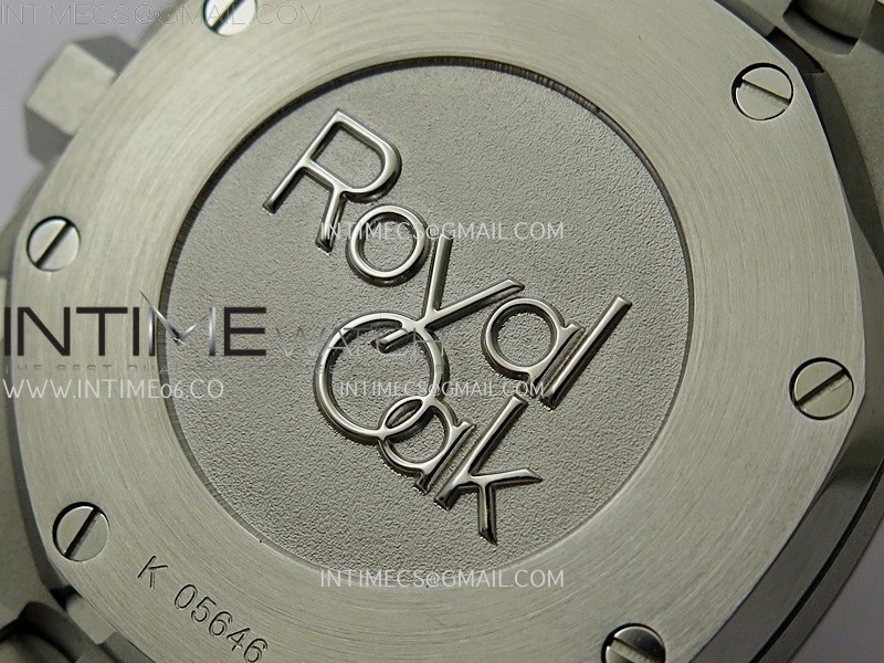 Royal Oak Chrono 26331ST SS IPF 1:1 Best Edition Black Dial on SS Bracelet A7750