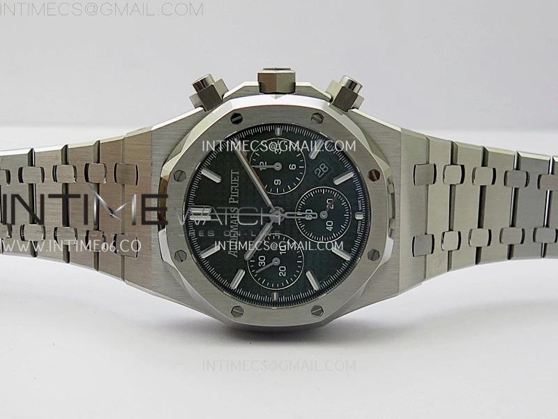 Royal Oak Chrono 26331ST SS IPF 1:1 Best Edition Green Dial on SS Bracelet A7750