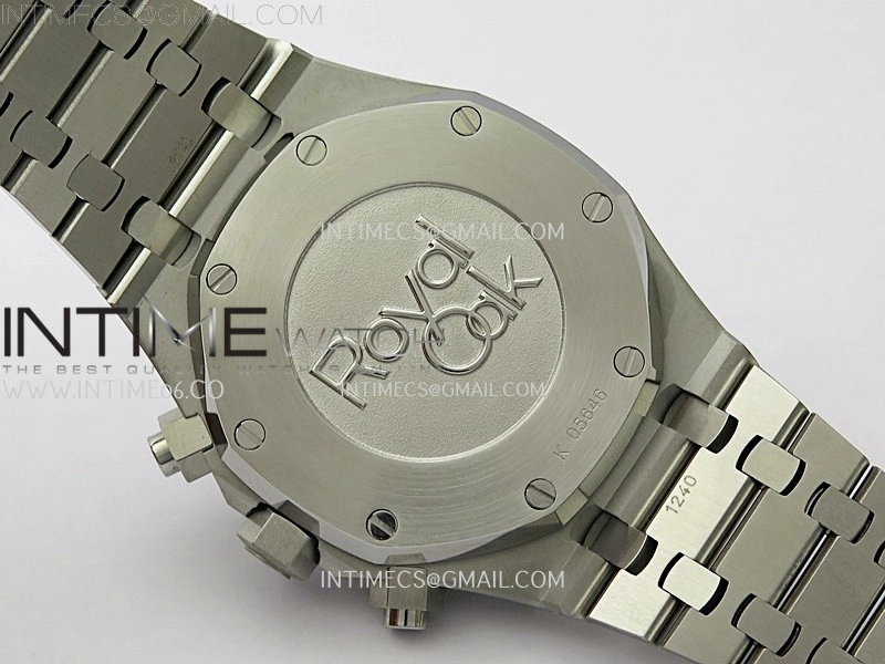Royal Oak Chrono 26331ST SS IPF 1:1 Best Edition White Dial on SS Bracelet A7750