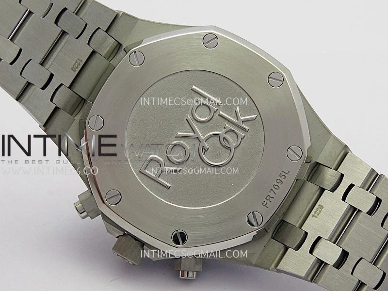 Royal Oak Chrono 26715 SS APSF 1:1 Best Edition Blue Dial On SS Bracelet A2385
