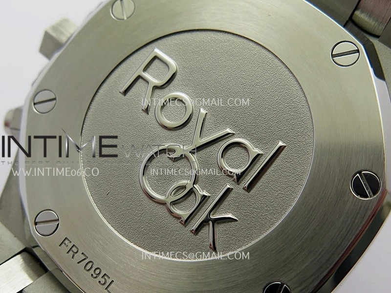 Royal Oak Chrono 26715 SS APSF 1:1 Best Edition Blue Dial On SS Bracelet A2385