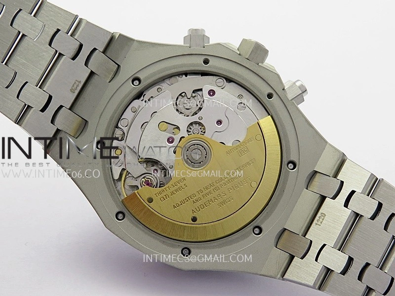 Royal Oak Chrono 26715 SS APSF 1:1 Best Edition Blue Dial On SS Bracelet A2385