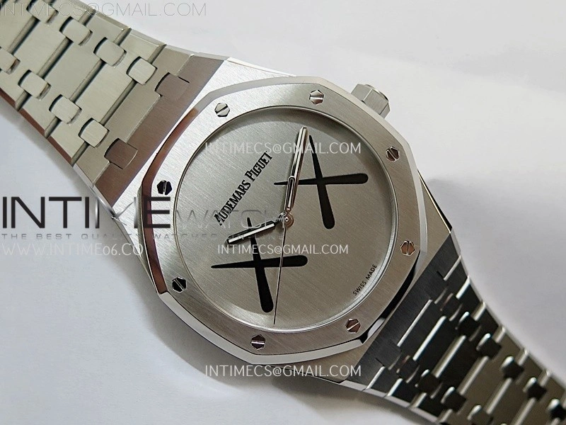 Royal Oak KAWS SS APSF 1:1 Best Edition XX Dial on SS Bracelet SA4302 Super Clone