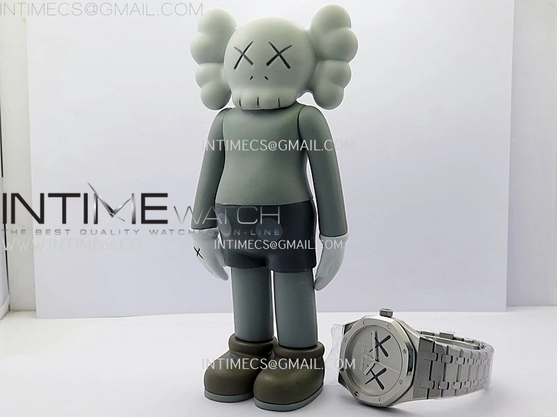 Royal Oak KAWS SS APSF 1:1 Best Edition XX Dial on SS Bracelet SA4302 Super Clone