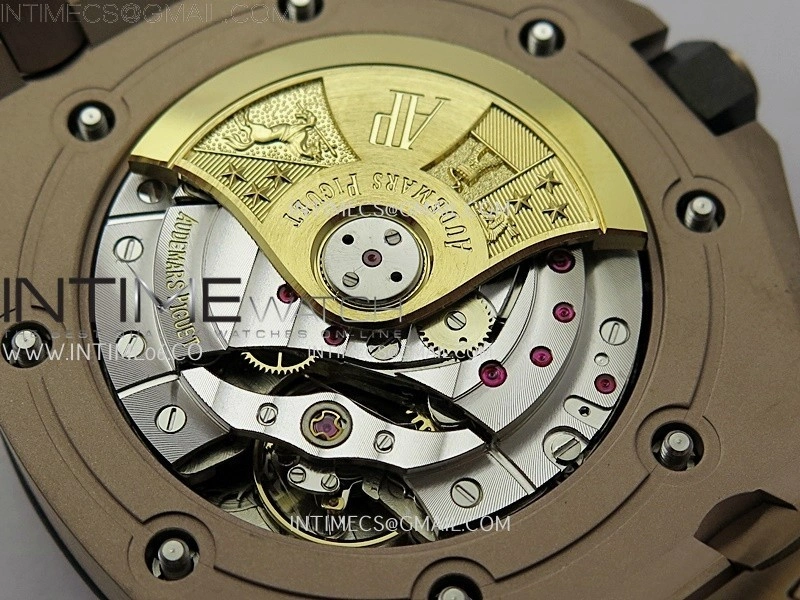 Royal Oak Offshore 42mm RG TKF Best Edition Black Dial on RG Bracelet A7750