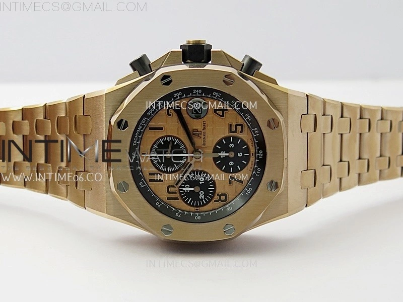 Royal Oak Offshore 42mm RG TKF Best Edition RG Dial on RG Bracelet A7750