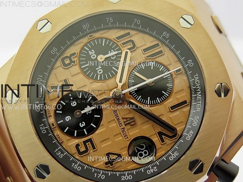 Royal Oak Offshore 42mm RG TKF Best Edition RG Dial on RG Bracelet A7750