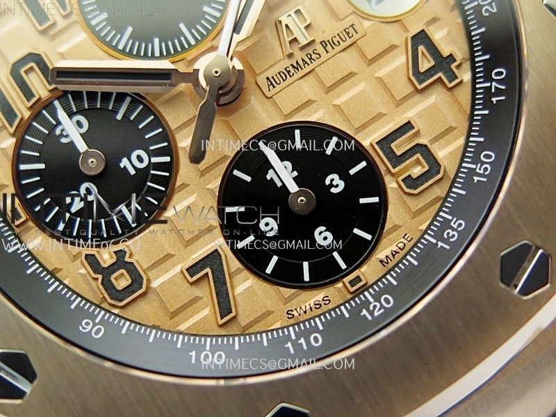Royal Oak Offshore 42mm RG TKF Best Edition RG Dial on RG Bracelet A7750