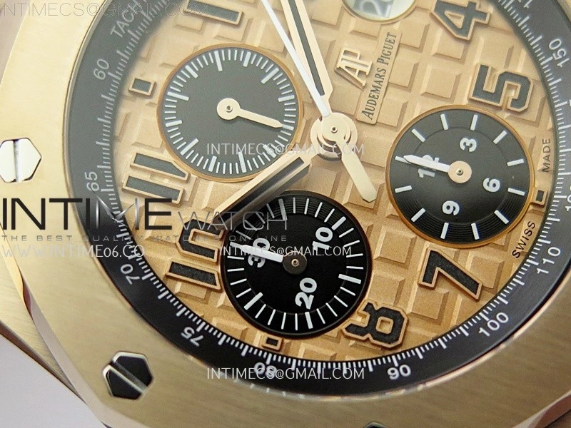 Royal Oak Offshore 42mm RG TKF Best Edition RG Dial on RG Bracelet A7750