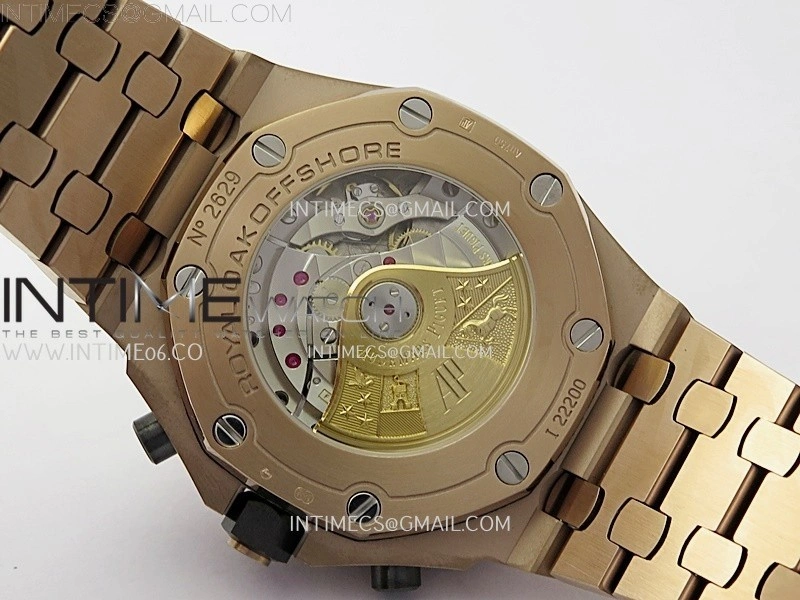 Royal Oak Offshore 42mm RG TKF Best Edition RG Dial on RG Bracelet A7750
