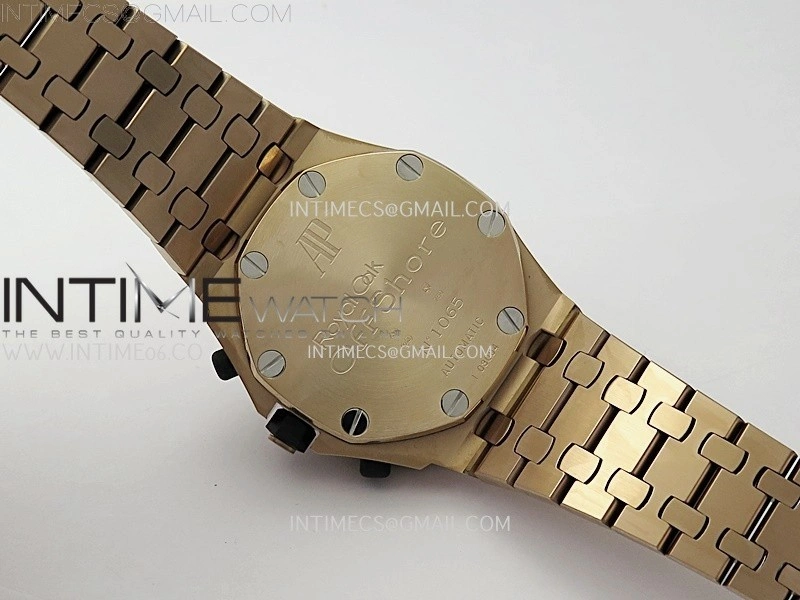 Royal Oak Offshore 42mm RG TKF Best Edition White Dial on RG Bracelet A7750