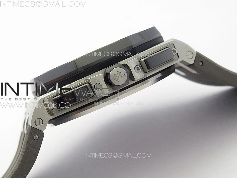 Royal Oak Offshore 44mm SS APSF 1:1 Best Edition Gray Dial on Grey Rubber Strap