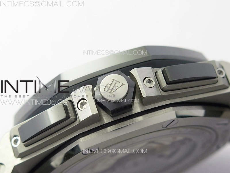 Royal Oak Offshore 44mm SS APSF 1:1 Best Edition Gray Dial on Grey Rubber Strap