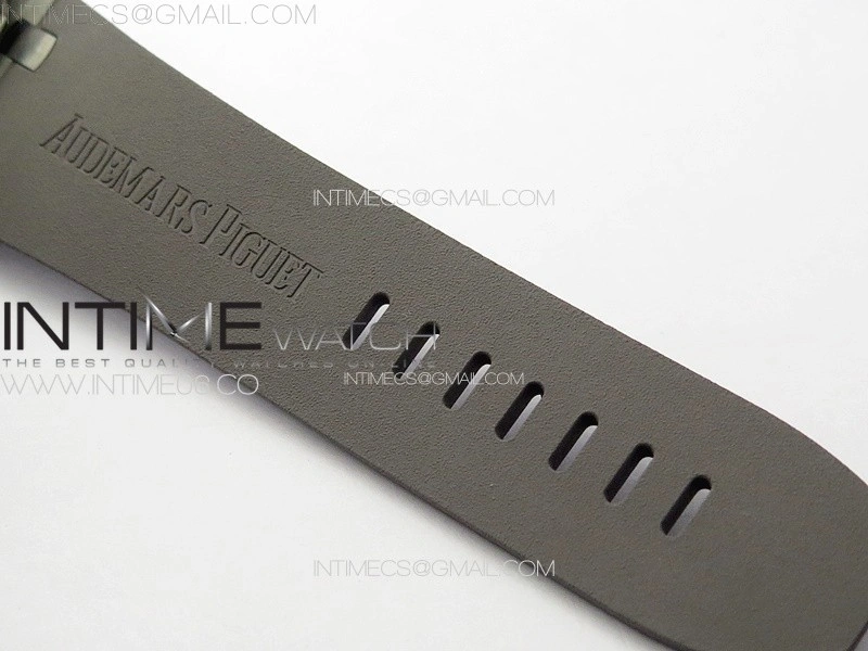 Royal Oak Offshore 44mm SS APSF 1:1 Best Edition Gray Dial on Grey Rubber Strap