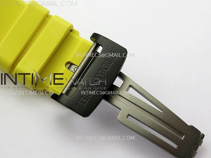 Royal Oak Offshore 'Bumble Bee' TKF Best Edition on Yellow Rubber Strap A3126
