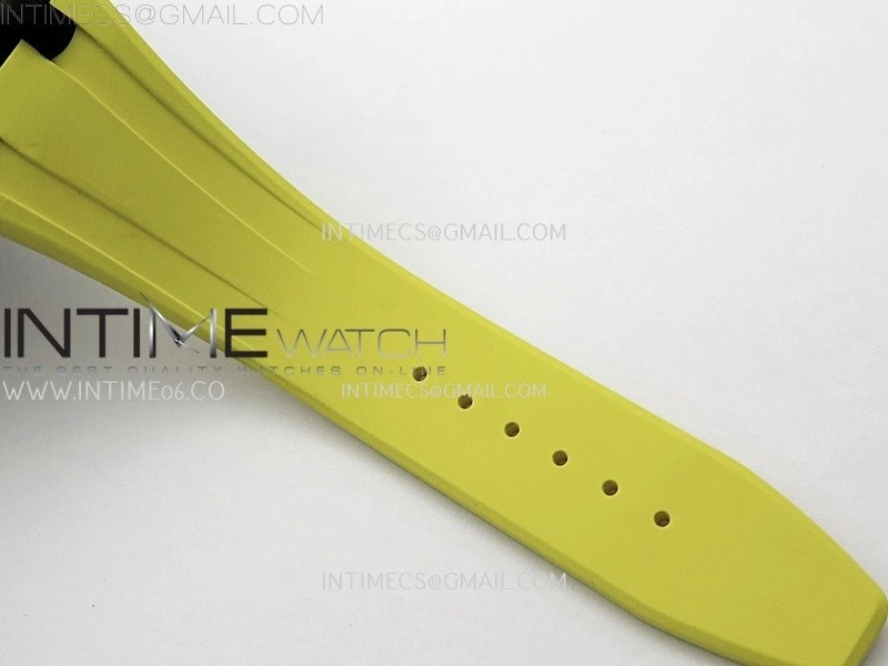 Royal Oak Offshore 'Bumble Bee' TKF Best Edition on Yellow Rubber Strap A3126