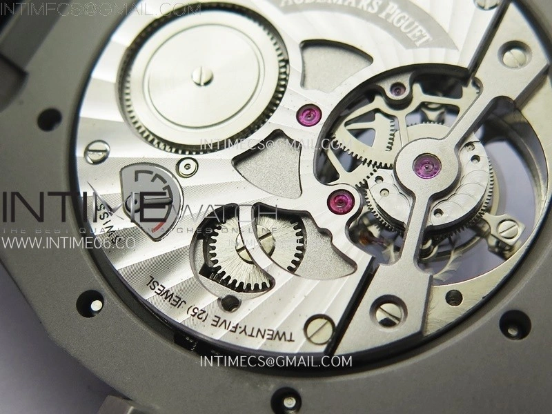 Royal Oak SIHH SS Tourbillon BBS Tiffany Blue Dial on Black Rubber Strap A2924